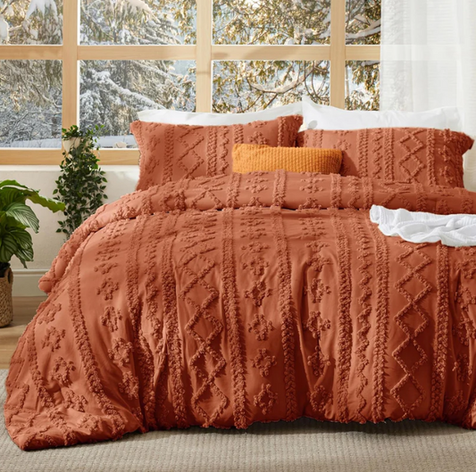 Senna Deluxe Embroidery Comforter Set